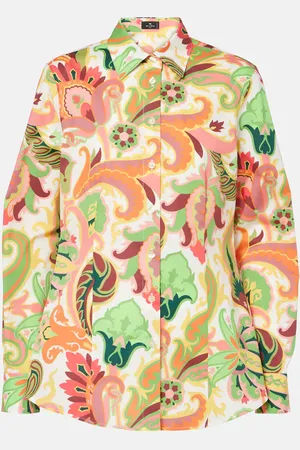 Etro Paisley cotton-blend poplin shirt