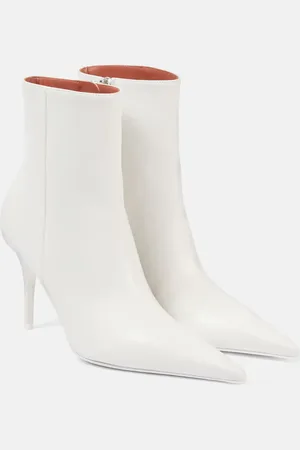 Amina Muaddi Barbara 90 leather boots