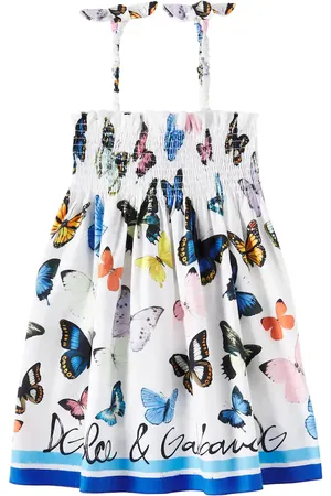 Dolce & Gabbana Printed cotton dress