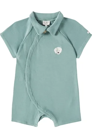 Donsje Baby Adriaen cotton playsuit