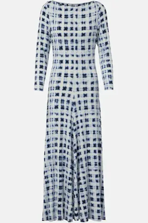 Proenza Schouler Label Jen printed jersey maxi dress
