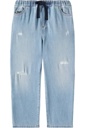 Dolce & Gabbana Distressed straight jeans