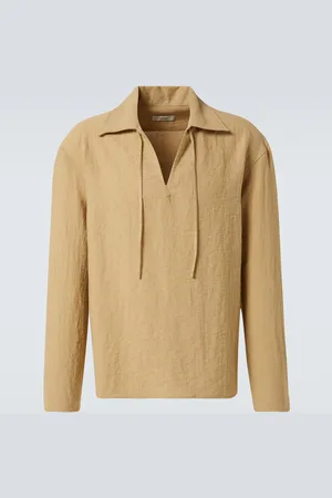COMMAS Tie-neck shirt
