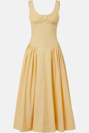 Proenza Schouler White Label Kendall cotton-blend midi dress