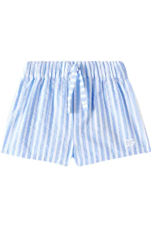 Dolce & Gabbana Baby cotton seersucker shorts