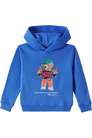 Ralph Lauren Polo Bear cotton-blend jersey hoodie