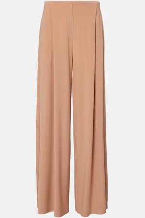 Norma Kamali High-rise wide-leg pants