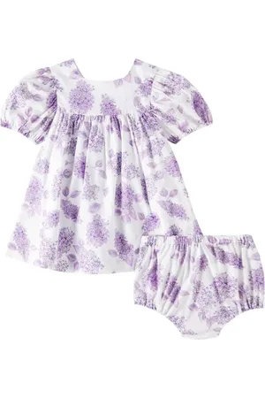 Tartine Et Chocolat Baby floral cotton dress and bloomers set