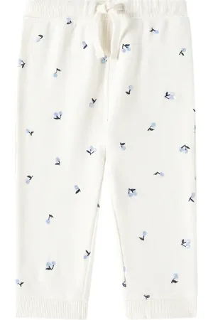 BONPOINT Baby Bambo embroidered cotton sweatpants