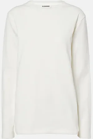 Jil Sander Cotton jersey top