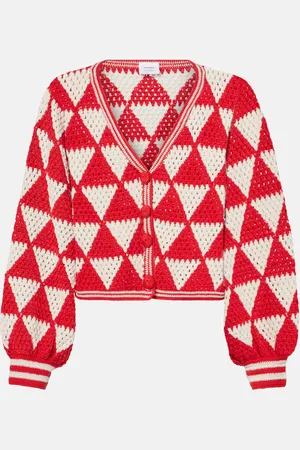 ANNA KOSTUROVA Maija crochet cotton cardigan