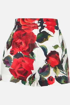 Dolce & Gabbana Floral cotton shorts