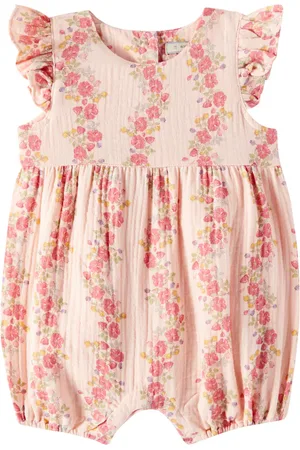 Konges Sløjd Konges SlÃ¸jd Baby Coco cotton muslin playsuit
