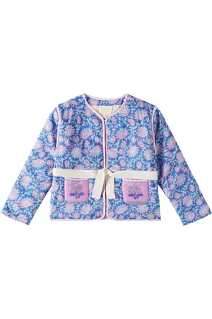 Louise Misha Teliani floral cotton jacket