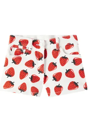 Stella McCartney Printed denim shorts