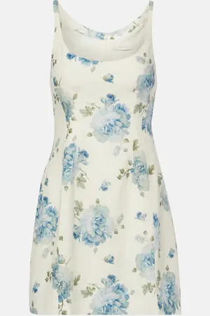 FAITHFULL THE BRAND Sanne floral linen minidress