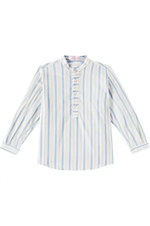 La Coqueta Jazmin striped cotton shirt