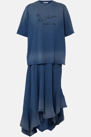 Acne Studios Emiro cotton midi dress