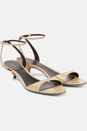 The Row Vika 35 leather sandals
