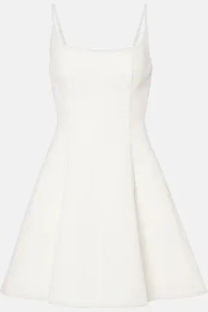 Staud Bridal Joy cotton-blend minidress