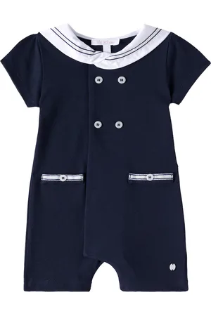 PATACHOU Baby cotton playsuit