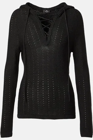 Etro Hooded silk-blend sweater