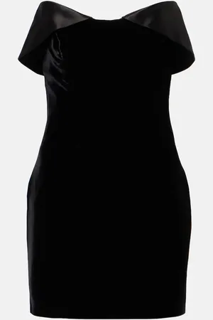 MUGLER Velvet minidress