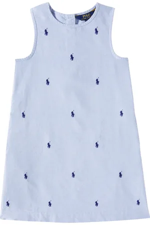 Ralph Lauren Printed linen and cotton dress
