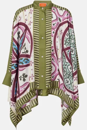 La DoubleJ Foulard printed silk twill shirt