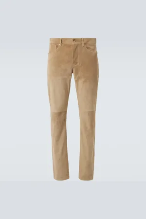 GABRIELA HEARST Anthony suede straight pants