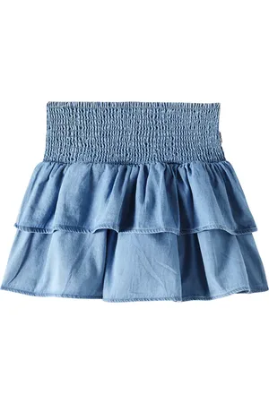 Molo Bonita ruched cotton skirt