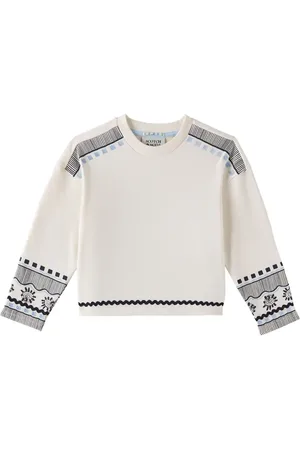 Scotch&Soda Embroidered cotton-blend sweatshirt