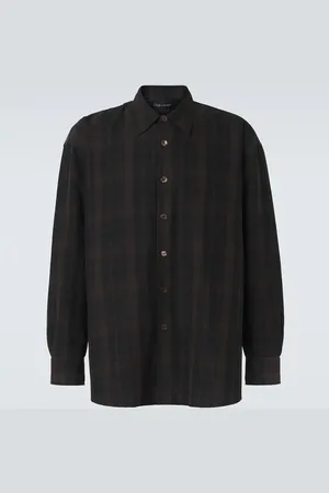 OUR LEGACY Borrowed checked shirt