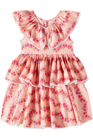 Konges Sløjd Konges SlÃ¸jd Bella floral tiered cotton dress