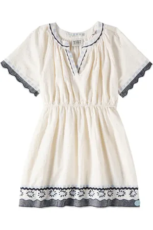 Scotch&Soda Embroidered cotton dress