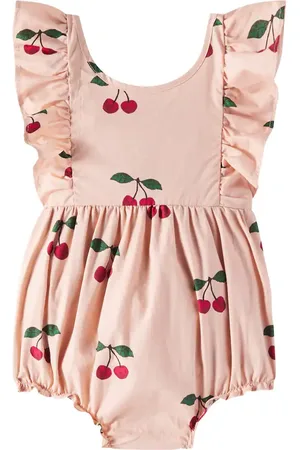 Konges Sløjd Konges SlÃ¸jd Baby Verbena printed cotton playsuit