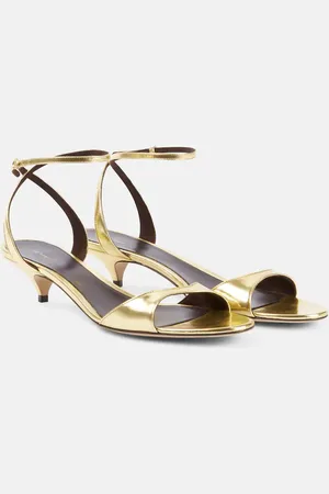 The Row Vika 35 leather sandals