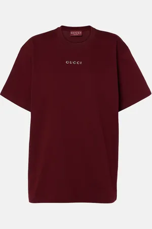 Gucci Logo cotton jersey T-shirt