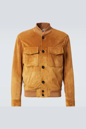 Loro Piana Suede bomber jacket