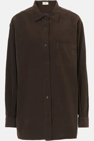 The Row Nesson cotton shirt