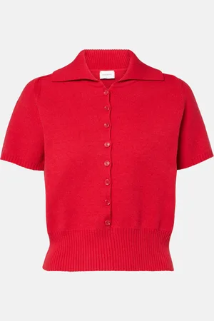 MAGDA BUTRYM Cropped cotton-blend sweater