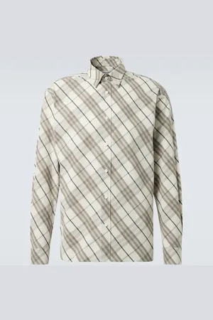 Burberry Check cotton overshirt