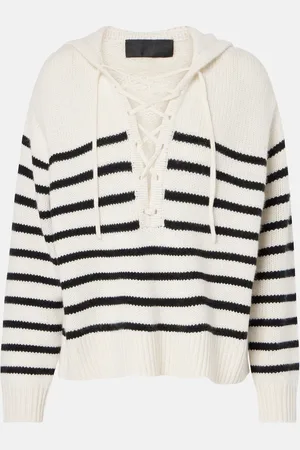 NILI LOTAN Noemi striped cashmere sweater