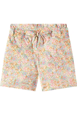BONPOINT Elmie floral cotton shorts