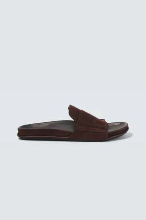 Jacquemus Mocassin suede slides