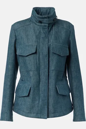Loro Piana Traveller Mini denim field jacket