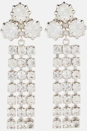 Jil Sander Crystal-embellished earrings
