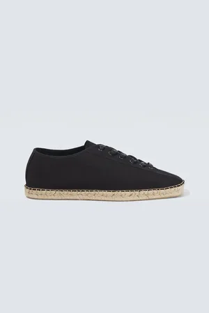 LEMAIRE Linoleum canvas espadrilles