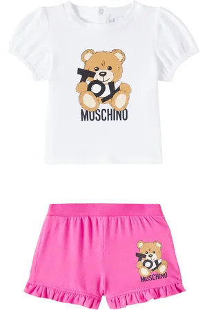 Moschino Baby Teddy Bear T-shirt and shorts set