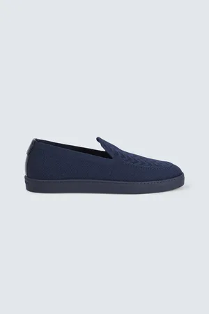 Giorgio Armani Canvas slip-on shoes